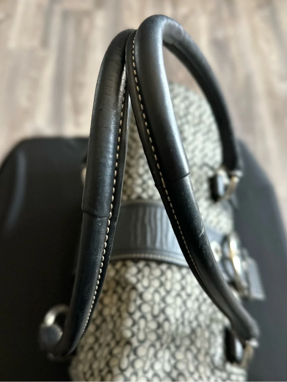 2007 Coach Soho Black Mini C Satchel with Matching Soho Wallet - Vintage